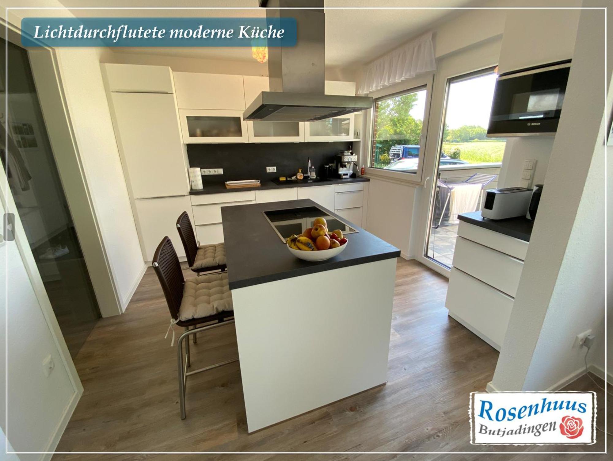 Nordseeurlaub Im Hochwertigen Feriendomizil Rosenhuus Mit Sauna Und Kamin Im Idyllischen Butjadingen Exterior foto